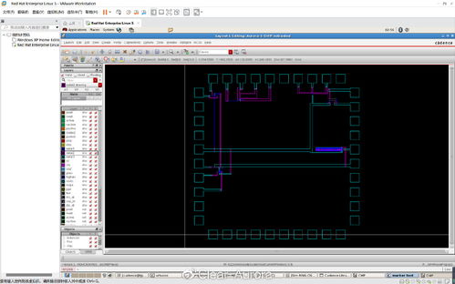 集成电路CAD设计 芯片焊盘及版图布局设计